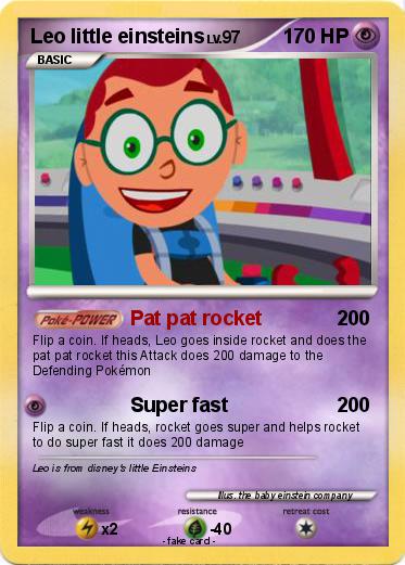 Pokemon Leo little einsteins
