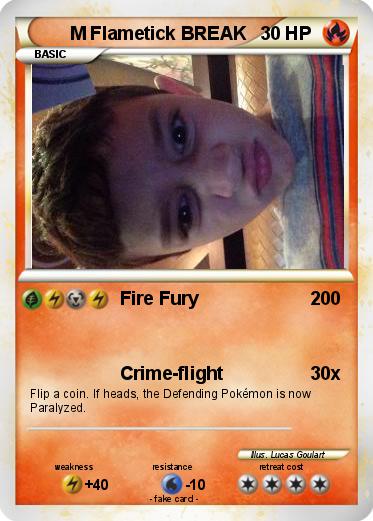 Pokemon M Flametick BREAK