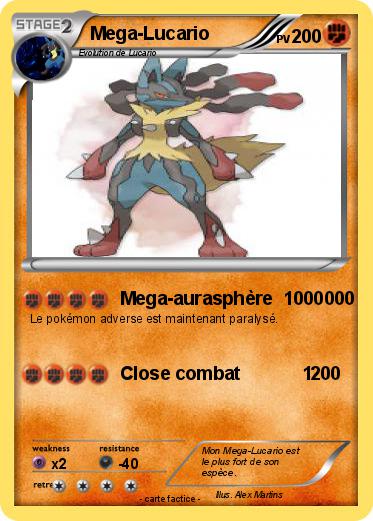 Pokemon Mega-Lucario