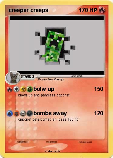 Pokemon creeper creeps