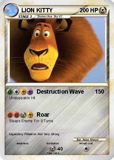 Pokemon LION KITTY