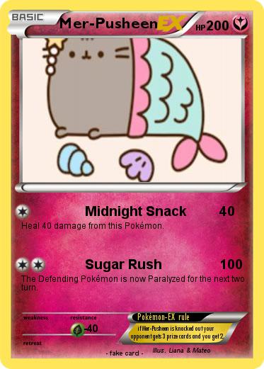 Pokemon Mer-Pusheen