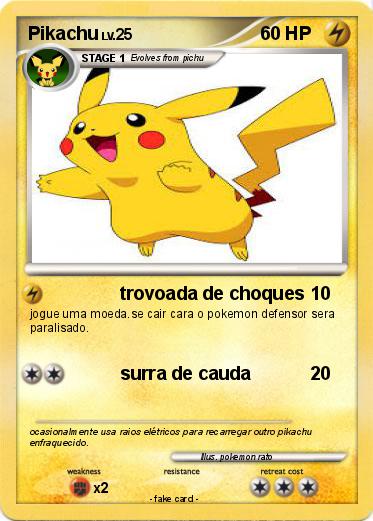 Pokemon Pikachu