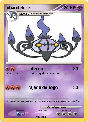Pokemon chandelure