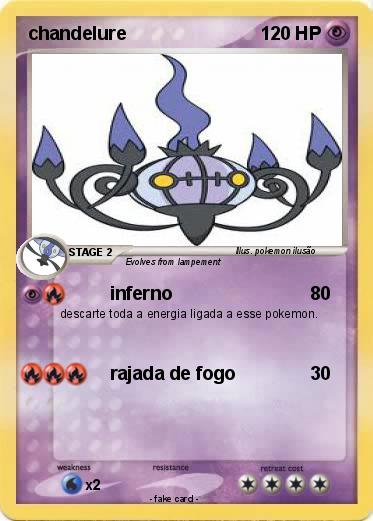 Pokemon chandelure
