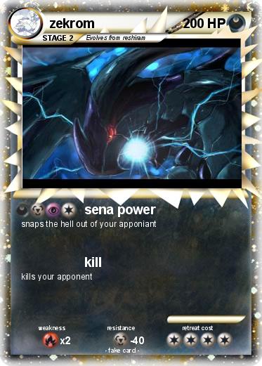 Pokemon zekrom