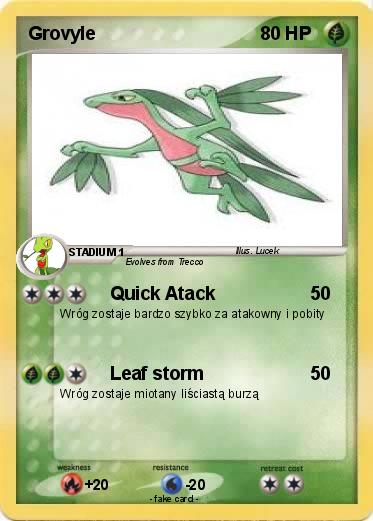 Pokemon Grovyle