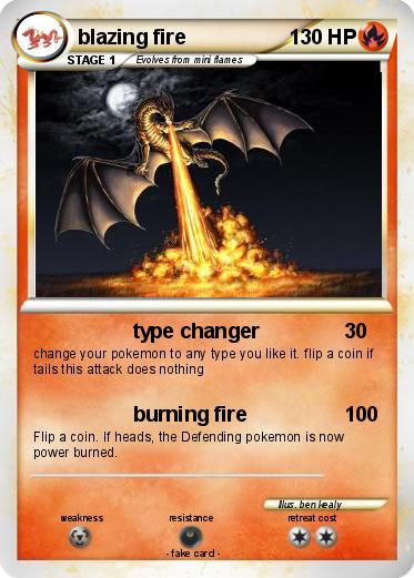 Pokemon blazing fire