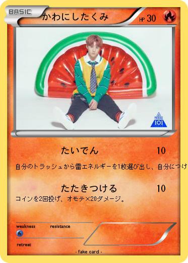 Pokemon かわにしたくみ
