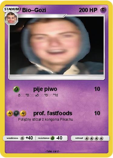 Pokemon Bio–Gozi