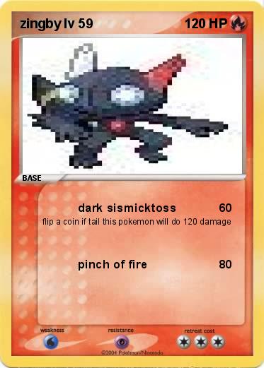 Pokemon zingby lv 59