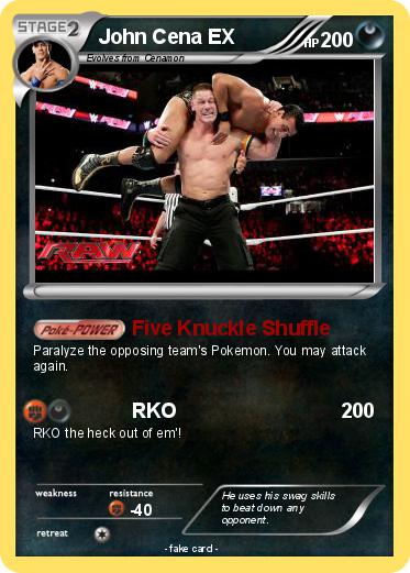Pokemon John Cena EX