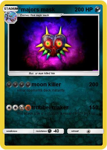 Pokemon majors mask