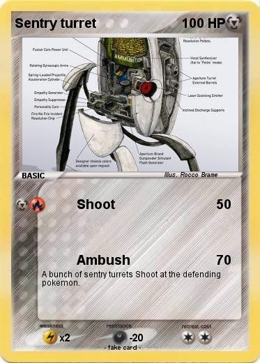 Pokemon Sentry turret