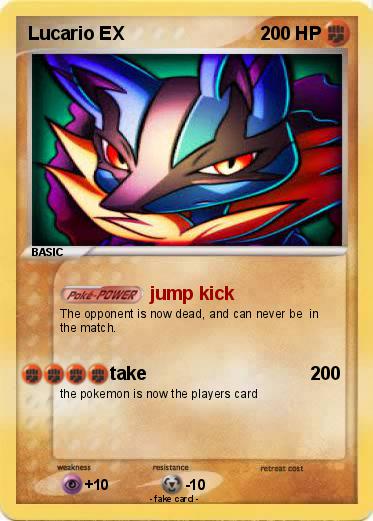 Pokemon Lucario EX