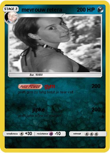 Pokemon mevrouw retera