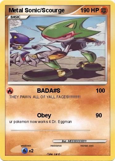 Pokemon Metal Sonic/Scourge