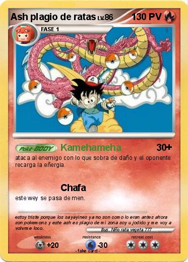 Pokemon Ash plagio de ratas