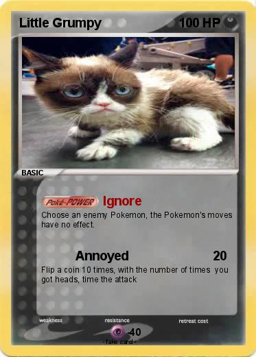 Pokemon Little Grumpy