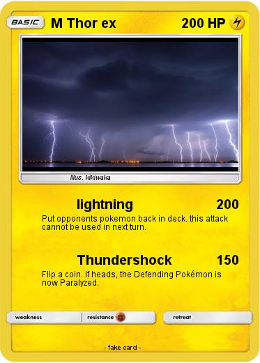 Pokemon M Thor ex