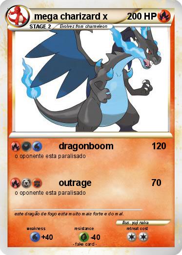 Pokemon mega charizard x