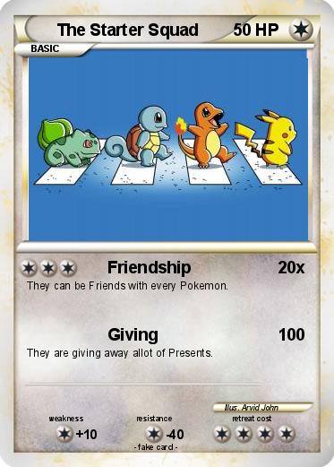 Pokemon The Starter Squad