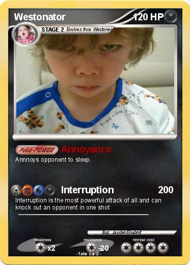 Pokemon Westonator