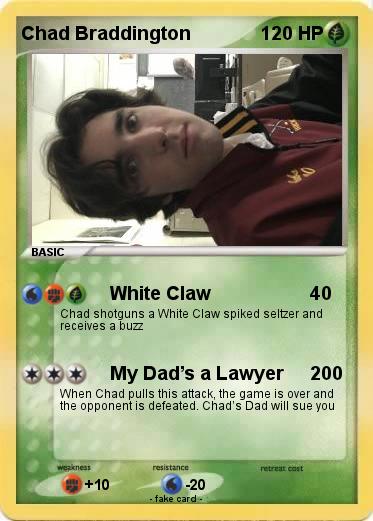 Pokemon Chad Braddington