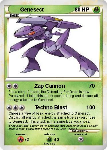 Pokemon Genesect