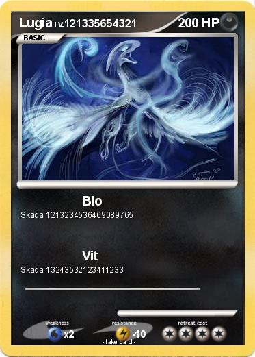 Pokemon Lugia