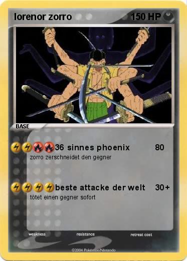 Pokemon lorenor zorro