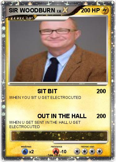 Pokemon SIR WOODBURN
