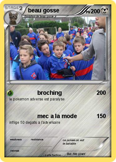 Pokemon beau gosse