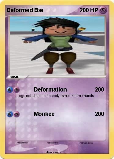 Pokemon Deformed Bæ