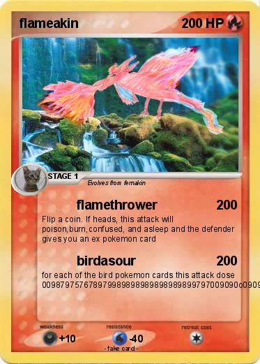 Pokemon flameakin