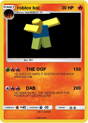 Pokemon roblox boi