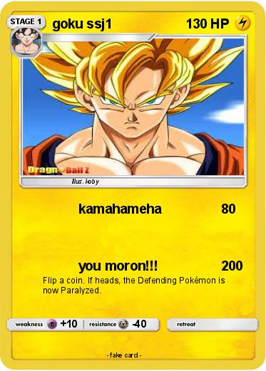 Pokemon goku ssj1