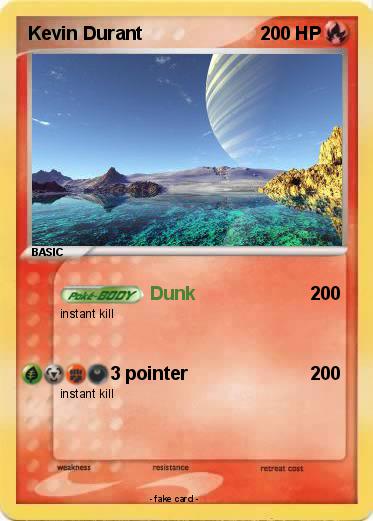 Pokemon Kevin Durant