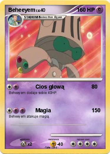 Pokemon Beheeyem