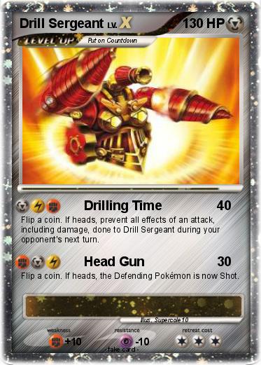 Pokemon Drill Sergeant