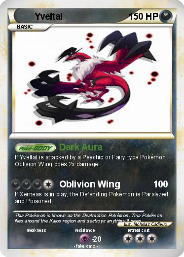 Pokemon Yveltal