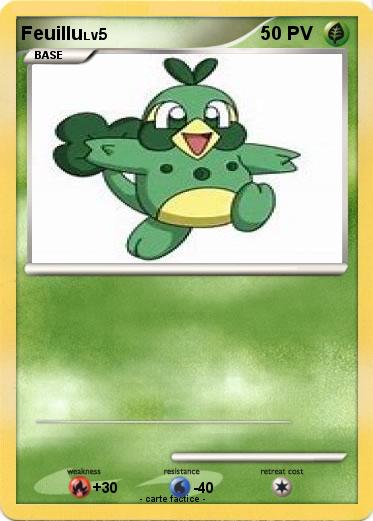 Pokemon Feuillu