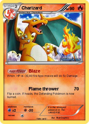 Pokemon Charizard