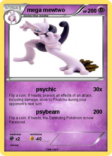 Pokemon mega mewtwo