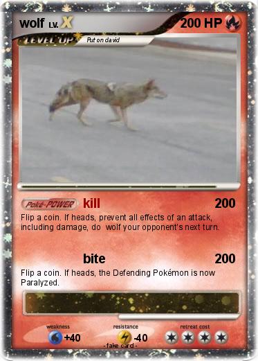 Pokemon wolf
