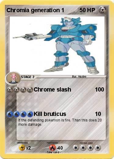 Pokemon Chromia generation 1