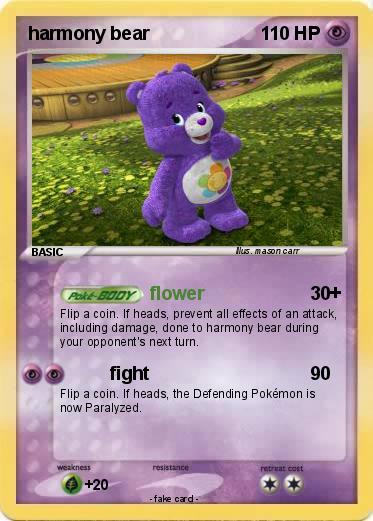 Pokemon harmony bear