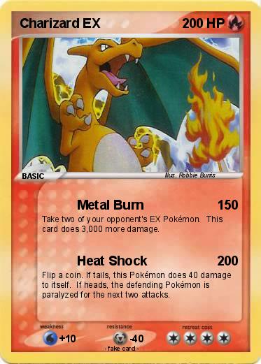 Pokemon Charizard EX
