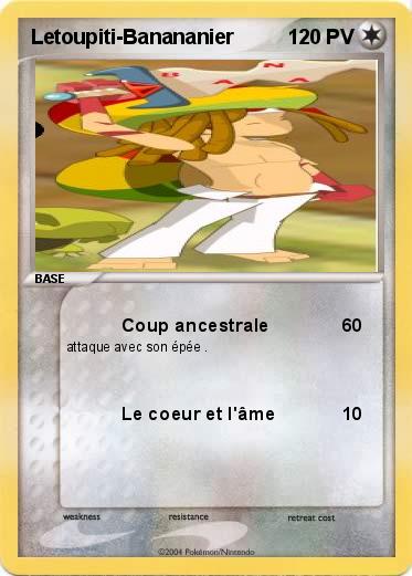 Pokemon Letoupiti-Banananier