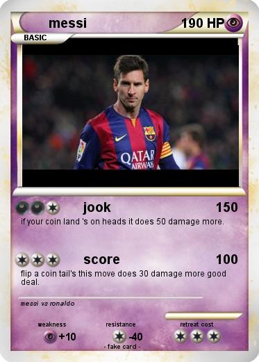 Pokemon messi